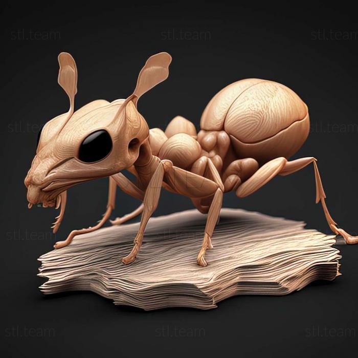 3D модель Lasius paralienus (STL)